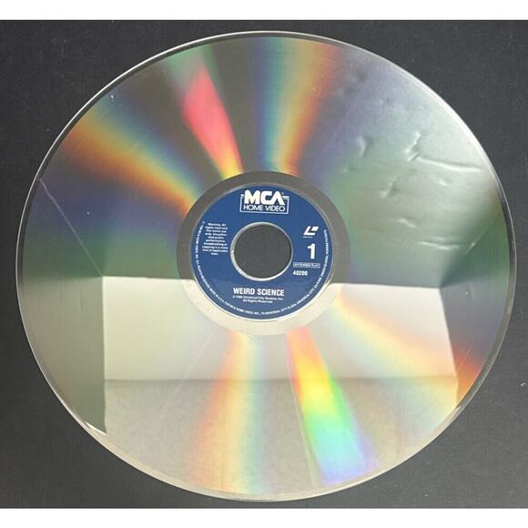 Weird Science Laser Videodisc LD Stereo MCA Home Video John Hughes Kelly LeBrock - Picture 3 of 4